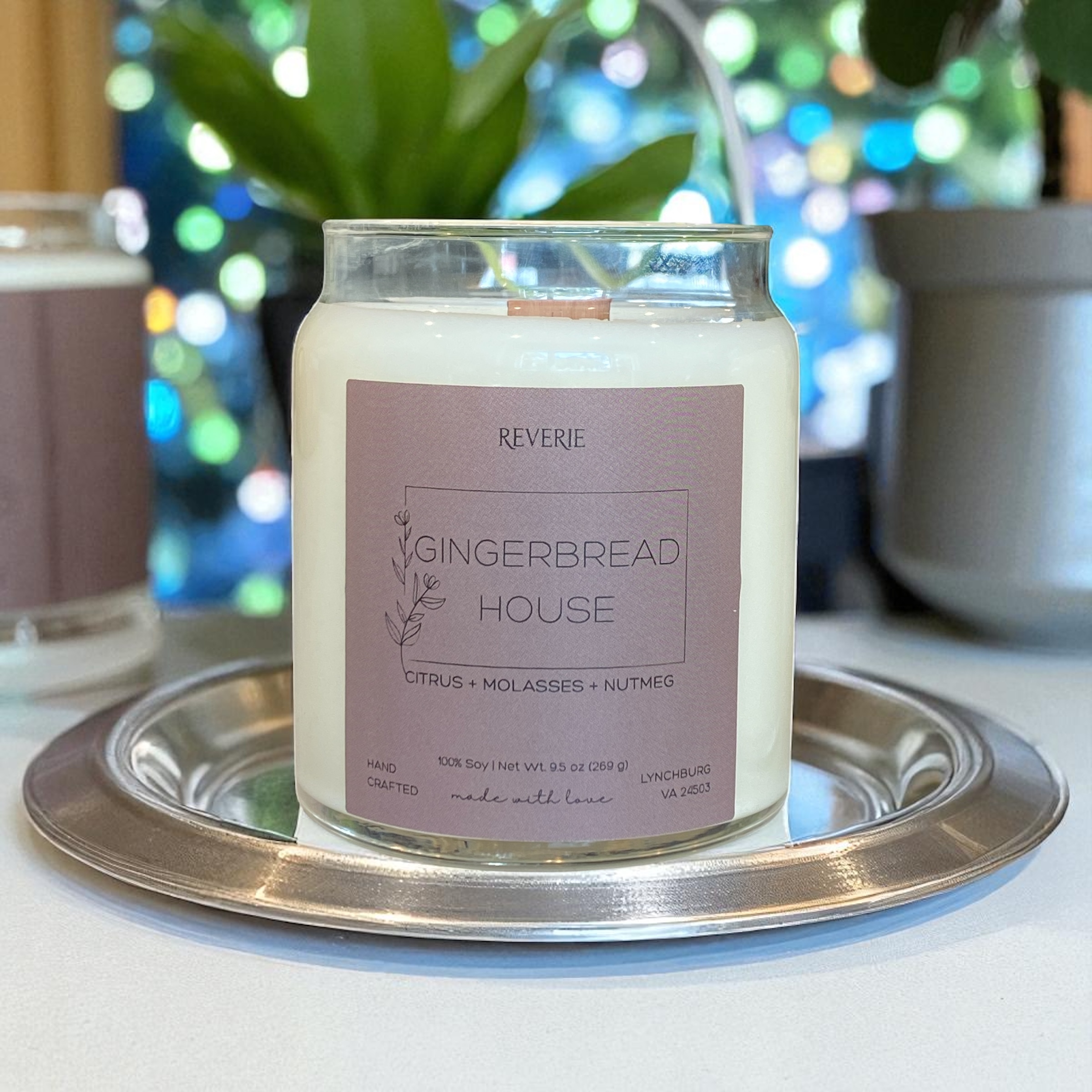 Gingerbread House candle