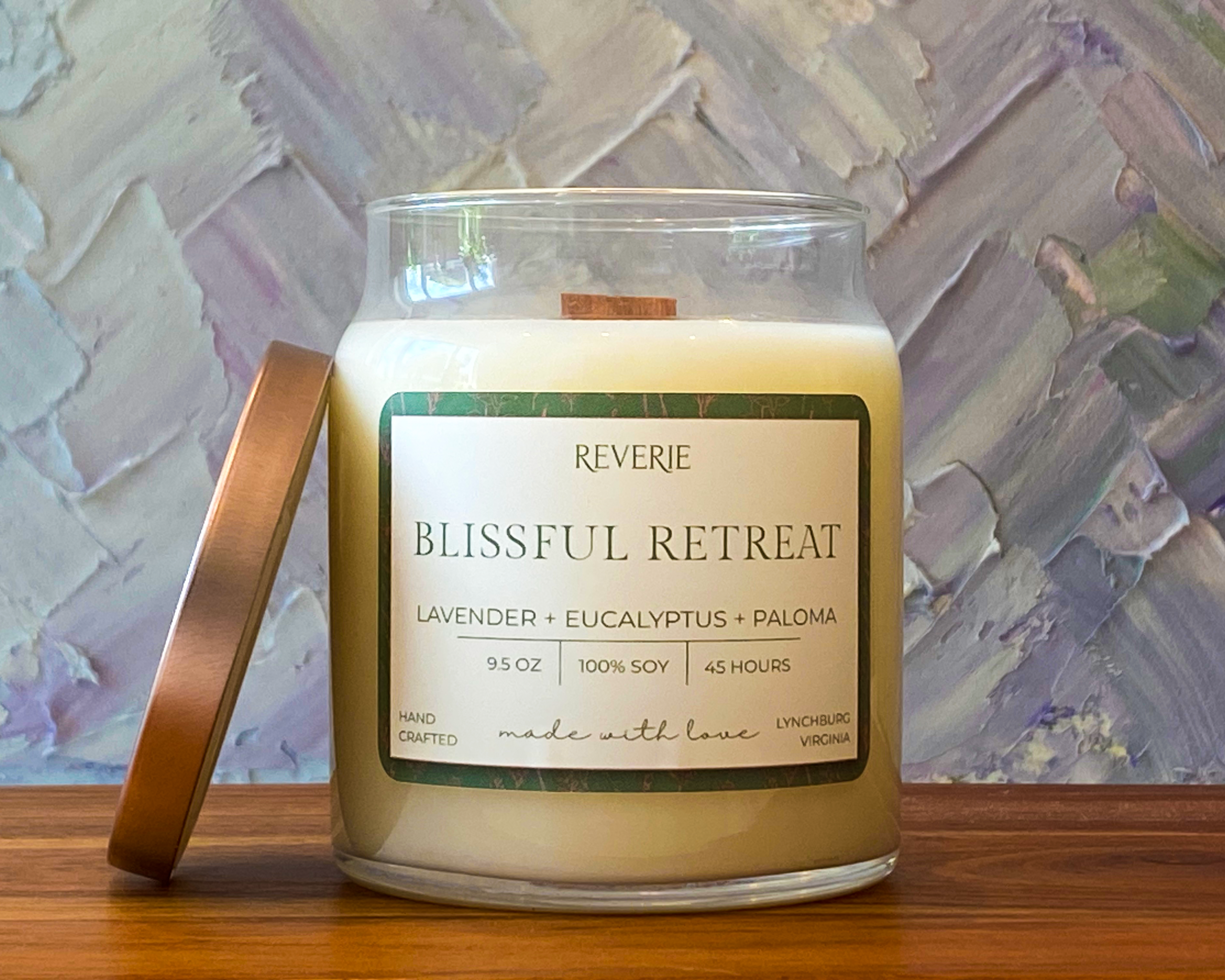 Blissful Retreat candle